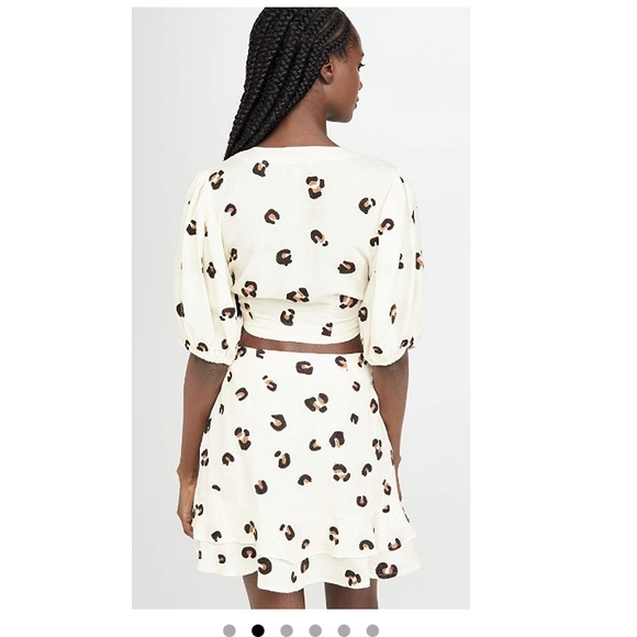 Red Carter Paola Top and Skirt - Picture 2 of 4